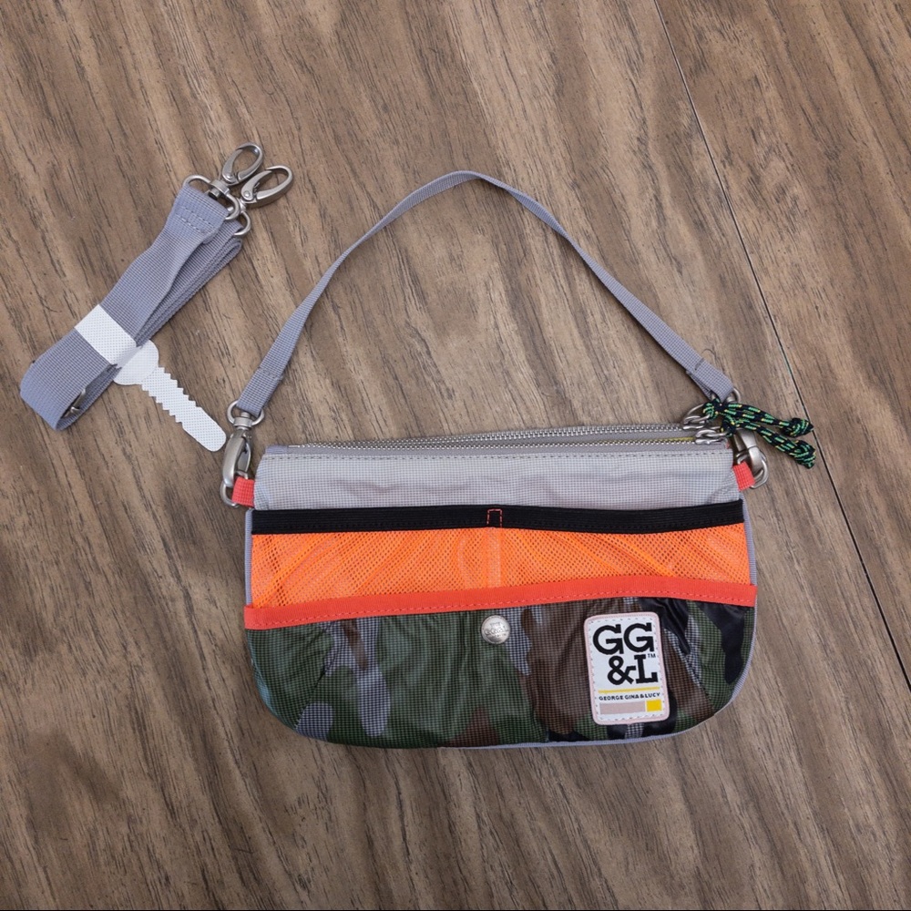 George Gina & Lucy Little Splitter Heavy Duty Convertible Crossbody Clutch